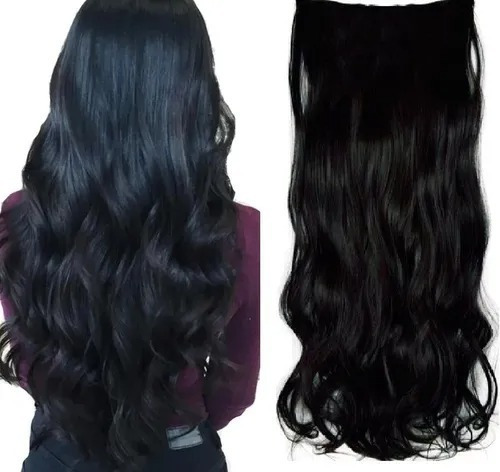 Aplique Cabelo Humano Liso Ondulado Tic Tac  70cm 200g 2t