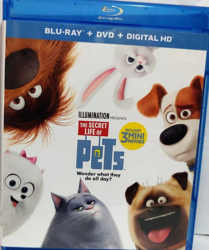 The Secret Life Of Pets Blu Ray Movie Import Jaime Camil