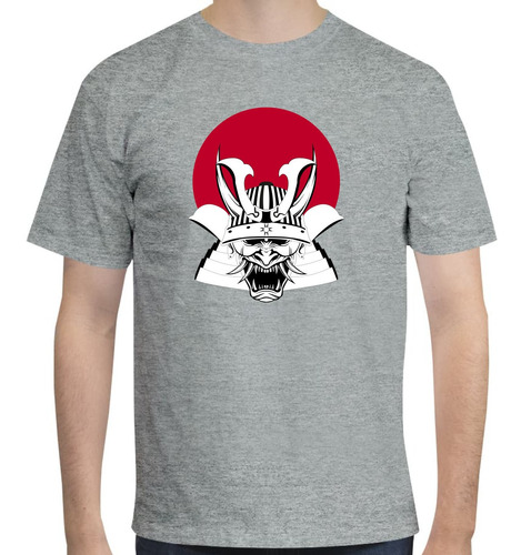 Diseño Playera Anime Japón Oni Samurai Mitología