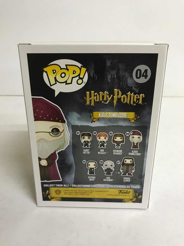 Albus Dumbledore 04 Harry Potter Funko Pop Nuevo Original
