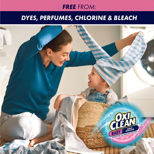 Oxiclean Quitamanchas Y Olores Para Ropa De Bebe 1.36 Kg