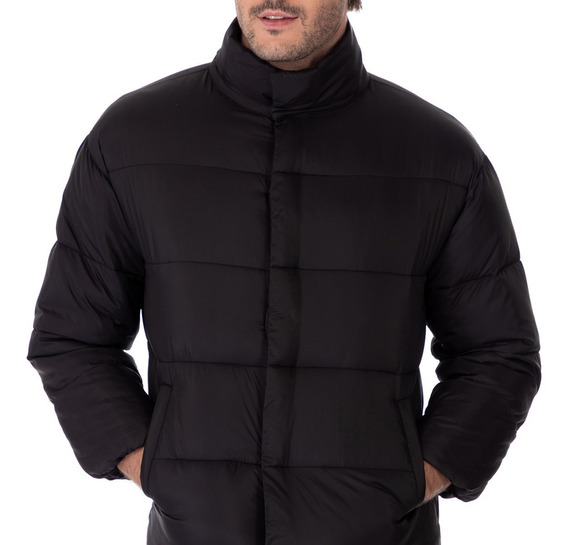 jaqueta nylon puffer masculina