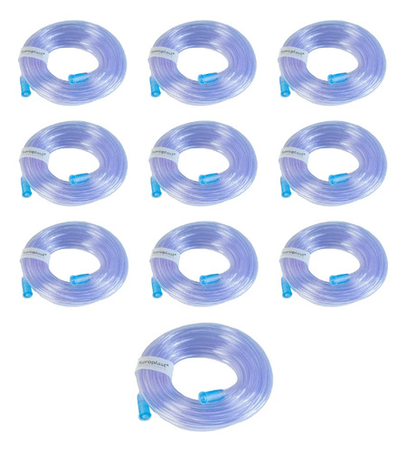 10 Extensores P/aspiracao De Secreçao 1.5 Metros Seroplast