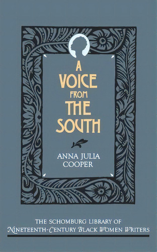 A Voice From The South, De Anna Julia Cooper. Editorial Oxford University Press Inc, Tapa Blanda En Inglés