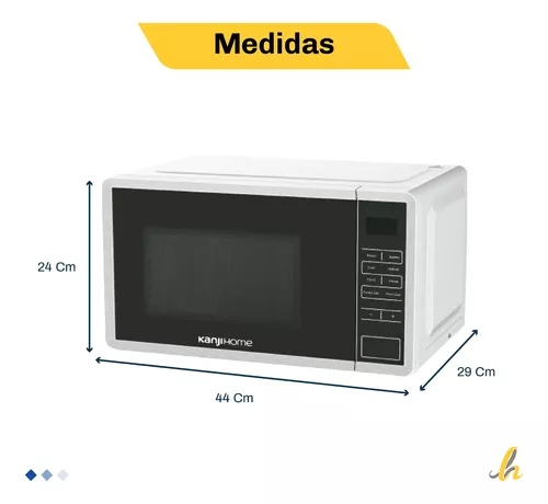 Microondas Kanji Kjh-m23lx001m 23 Litros 1000w Lh