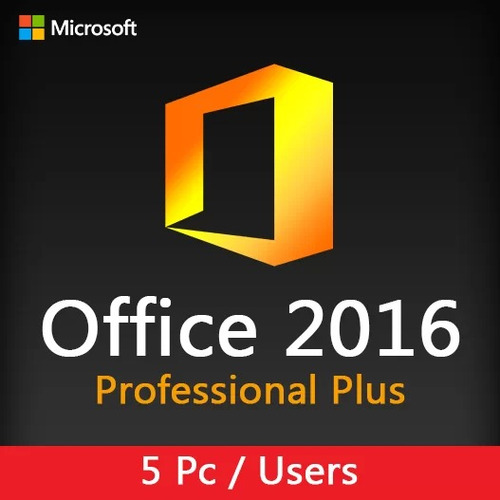 5pc  Office Pro Plus 2016!