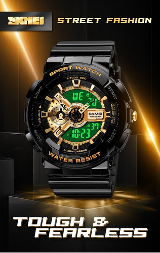 Imagen 6 de 7 de Reloj Skmei Hombre Mujer Cronometro Sumergible Deportivo