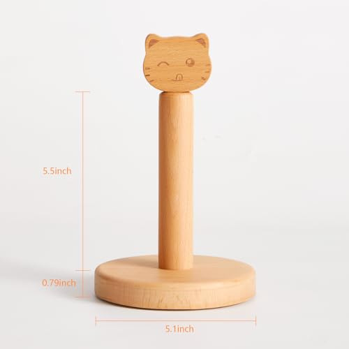 Soporte Para Rollo De Papel Higiénico, Soporte De Madera Con