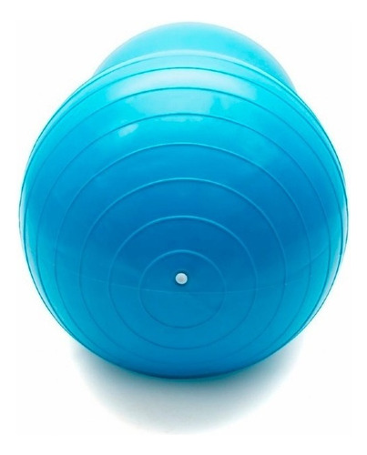 Bola de cacahuete, 90 x 45 cm, pilates, yoga, 150 kg, con bomba de color morado