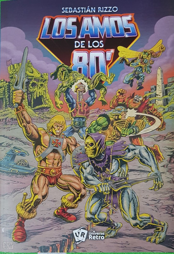 Los Amos De Los 80 He-man Skeletor Motu Libro Blink Trashh 