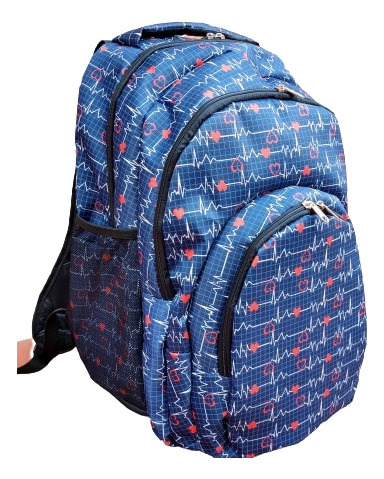 Mochila Enfermería Xl Grande, Varios Diseños 45x32x28 Oferta