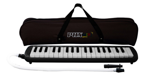 Escaleta Musical 32 Teclas Phx Mini Kq-32 Bk Preta Com Bag
