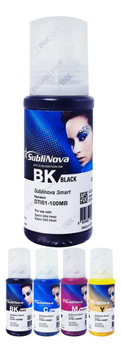 Tinta 100ml Sublimatica Inktec Sublinova Smart Dti Dx4 Dx5