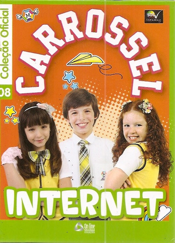 Livro Carrossel Internet Volume 08 Novela Sbt - Capa Dura