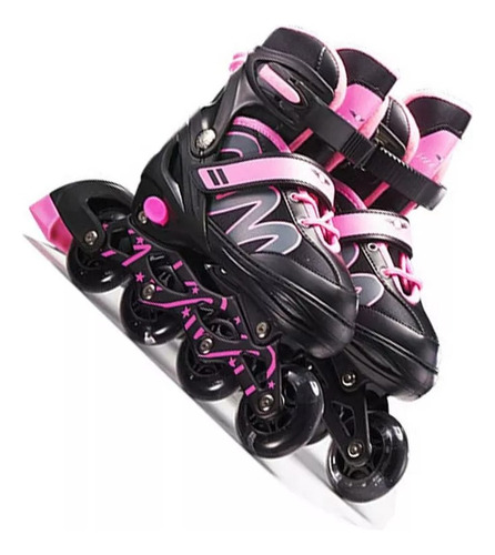 Patins In-line Roller 4 Rodas Regulável