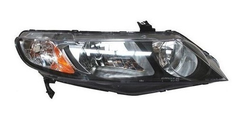 Faro Honda Civic 2006 - 2011 4p Hibrido Derecha