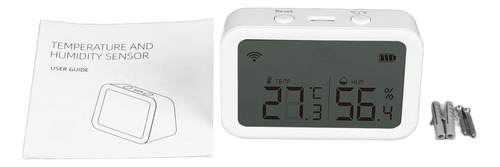 Higrómetro Wifi, Sensor De Temperatura Y Humedad, Pantalla L