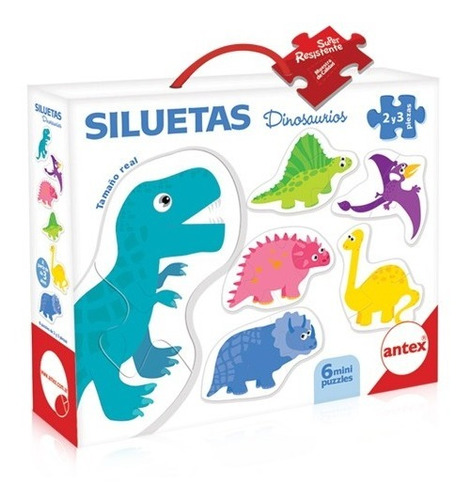 Rompecabezas Siluetas Puzzle Didactico Infantil 3028 Antex