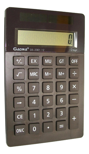 Calculadora Gaona Ds-2301c-12 12 Dígitos 