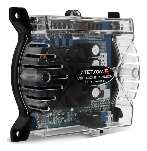 Potencia P/ Caminhao Stetsom Vs300.2 300w Rms 2 Canal Vs 300