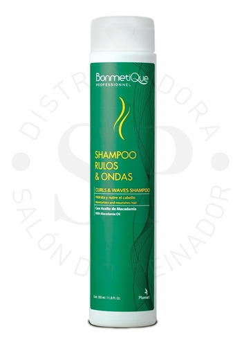 Shampoo Rulos Y Ondas Anti Frizz Bonmetique X350ml