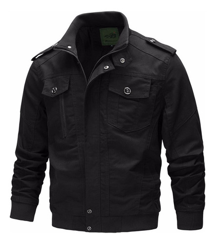 Chaqueta Militar Chaqueta Oversize Cargo Oversi Para Hombre