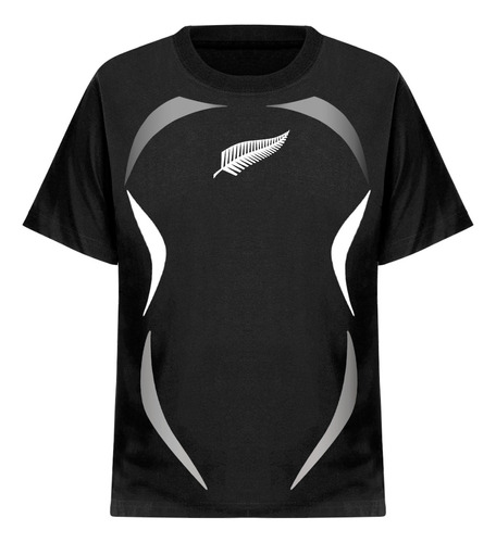 Remera Algodón All Blacks Nueva Zelanda Rugby