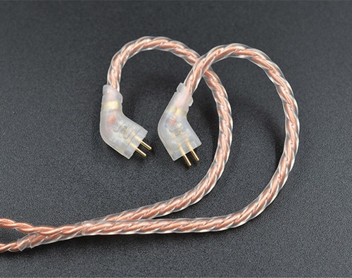 Imagem 4 de 5 de Cabo Original Cobre Kz Zst Zs10 Zsr Zs Ed12 Es3 Es4 Sem Mic