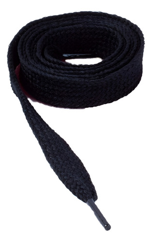 Agujetas/cordones Para Todo Tipo De Calzado Calidad Premium 004-agujeta Plana Ancha Negra De 120cm