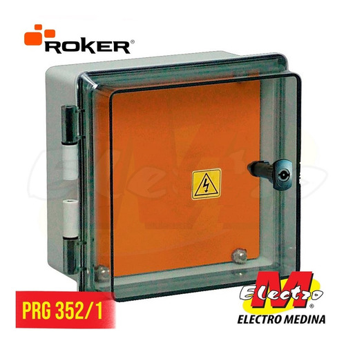 Gabinete Estanco Cristal Ip65 Prg 352/1 Roker Electro Medina