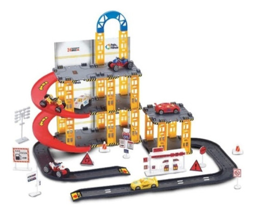 Brinquedo Pista De Corrida Carros Infantil Menino 3 Andares