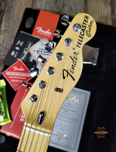 Fender Telecaster Custom 72 Custom Shop Dakota Red Diestro Dakota Red Maple (Usado)