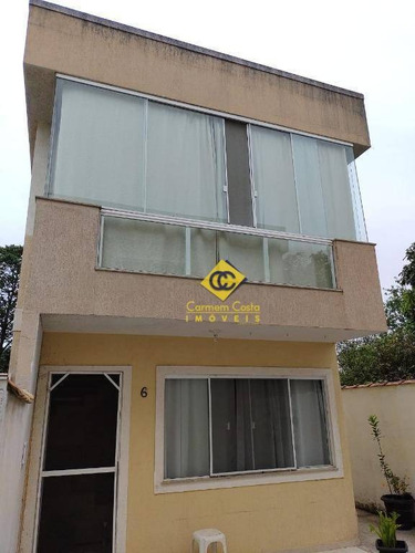 Imagem 2 de 30 de Casa Com 2 Dormitórios À Venda, 80 M² Por R$ 280.000,00 - Chácara Mariléa - Rio Das Ostras/rj - Ca1967