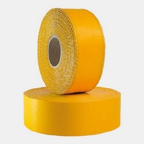 Rolo Fita Tnt Vermelho C/ouro 3cmx24,75m Enfeite Decoração Cor Dourado Liso Com Lurex