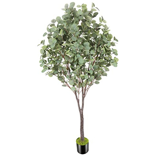 Árbol De Eucalipto Artificial De 6 Pies (72 Pulgadas) ...