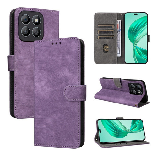 Funda Para Honor X8b Resistente Los Arranques Cuero