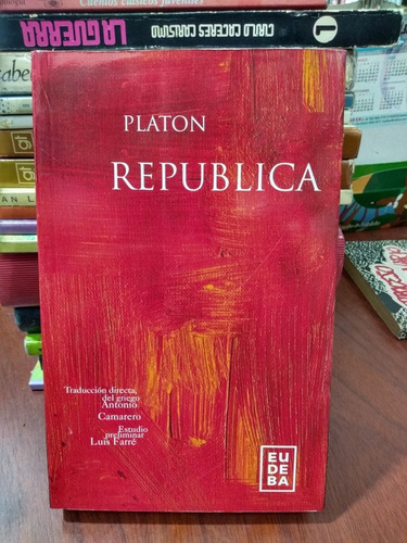 La República Platón Eudeba Nuevo *