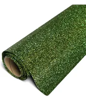 Comprar Vinilo Glitter Textil Termotransferible Siser 30x100cm Verde