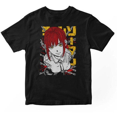 Playera Makima Chainsaw Man Anime Manga Denji Power Terror