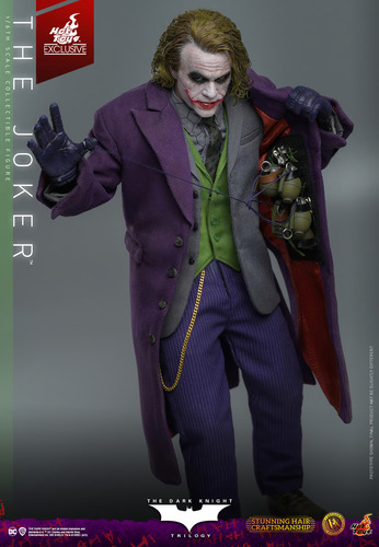 Joker Artisan Hot Toys 1/6 Pelo Real!! En Mano Batman Dc (Usado)