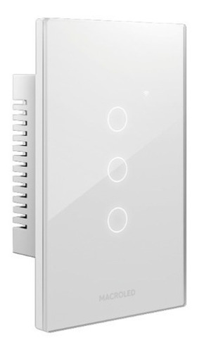 Tecla Smart Blanca 3 Canales Wifi Ac100-240v Macroled Tsx3b