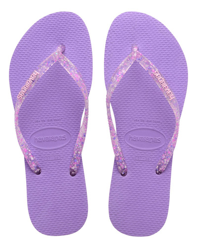 Sandalias Havaianas Slim Logo Metallic