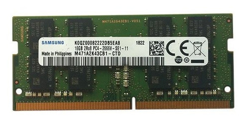 Memoria Ram 16gb Ddr4 2666mhz Pc4-21300 Sodimm Samsung