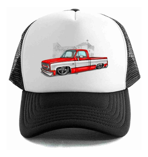 Gorra Camioneta Chevrolet C10 73 Roja | Meses sin intereses