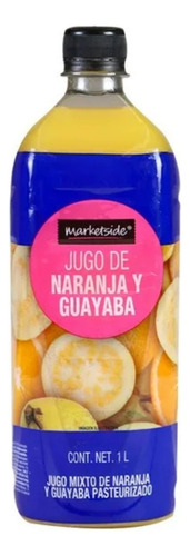 3 Pzas Jugo De Naranja Y Guayaba Marketside 1 L