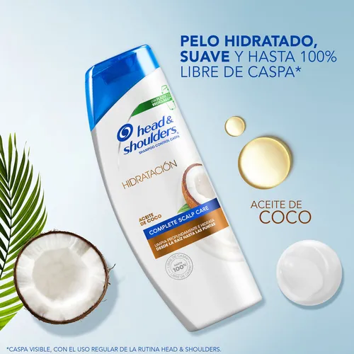 Shampoo Head & Shoulders Control Caspa Hidratación 375ml