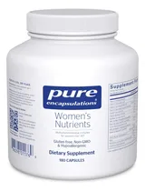 Comprar Multivitaminico Para Mujer Pure Encapsulations 180 Cápsulas