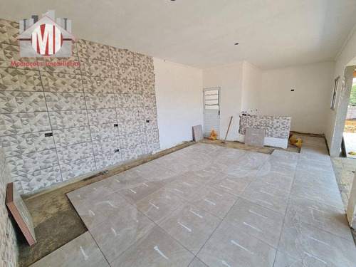 Imagem 8 de 19 de Lindo Projeto, Com Escritura, 3 Dormitórios, Piscina, Campinho, Área Gourmet, À Venda, 1900 M² Por R$ 550.000 - Zona Rural - Pinhalzinho/sp - Ch0909
