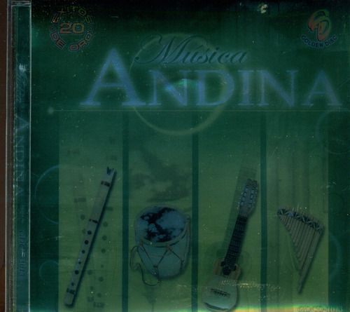 Cd. Musica Andina - 20 Exitos De Oro