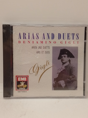 Benamino Gigli Arias And Duets Cd Nuevo Disqrg